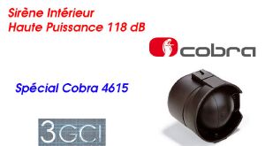 Alarme Auto Cobra 4615 + Anti-soulèvement + Traceur GPS